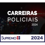 Carreiras Policiais (SUPREMO 2024) - Agente, Escrivão e Investigador de Polícia